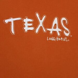 Texas Longhorns Vintage Tshirt Women's Size Small  Stitched Logo 100% Cotton  On